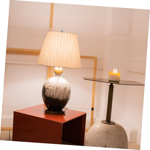 4pcs Uonlytech Shade Knob Lamp Shade Screw Brass Knobs Lamp Finial Head Light Fixture Screw Cap Lamp Finial Cap Lamp