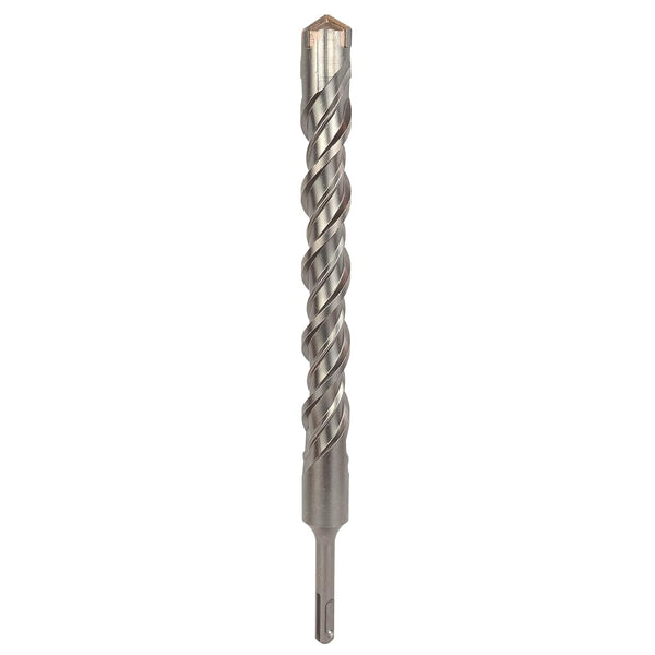 1-1/8 Inch x 12 Inch SDS Plus Rotary Hammer Drill Bit, Carbide Tipped for Brick, Stone, and Concrete