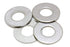 Bolt Dropper 100 Pack Stainless Steel Flat Washers - 3/8" ID x 7/8" OD, Heavy-Duty 304 Stainless