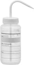 EISCO Chemical Wash Bottle, Blank Labels, 500ml - Wide Mouth, Self Venting, Low Density Polyethylene - Performance Plastics Labs by EISCO
