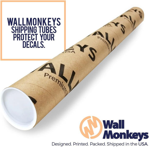 WM361670 36" 24" Wallmonkeys Hermit Crab Peel and Stick Wall Decals, W x H-Large