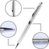 Cambond Ballpoint Pens Metal Pen - Silver with Black Ink for Gift Business Men, 3 Pens with 3 Refills