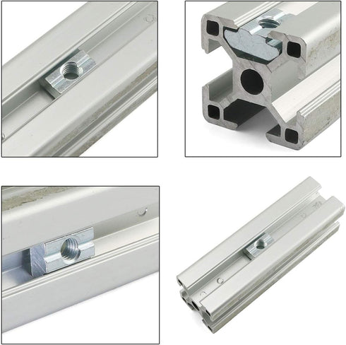 24PCS 20 Series M5 T-Nut - Sliding Nut T-Slot Nut for Aluminum Extrusion Profile 2020 Series Slot Groove