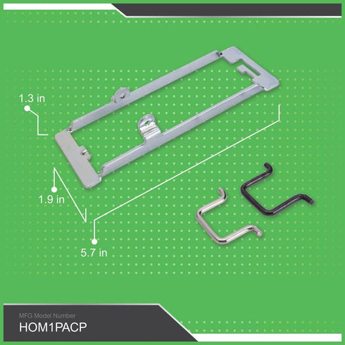 Square D HOM1PACP 1.9-Inch Single-Pole Circuit Breaker Padlock Device