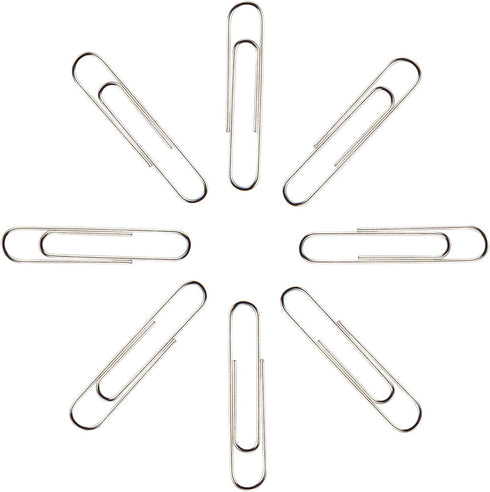 Jumbo Paper Clips, 100 Pcs 2 Inch Large Paperclips (Jumbo, Silver)