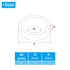 PATIKIL M8 Finish Countersunk Washer, 40pcs Anodized Aluminum Alloy Flat Cup Head Screw Gasket for DIY Models