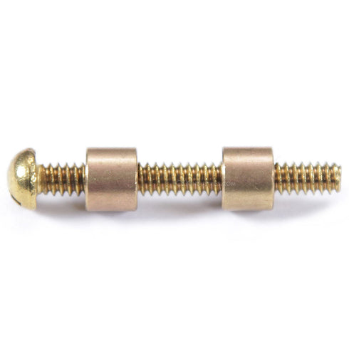 Loveless Fasteners (10 Pack) with Step Drill for DIY Handles & Knife Handle Repair - USA Size (0.250 x 6-32US)