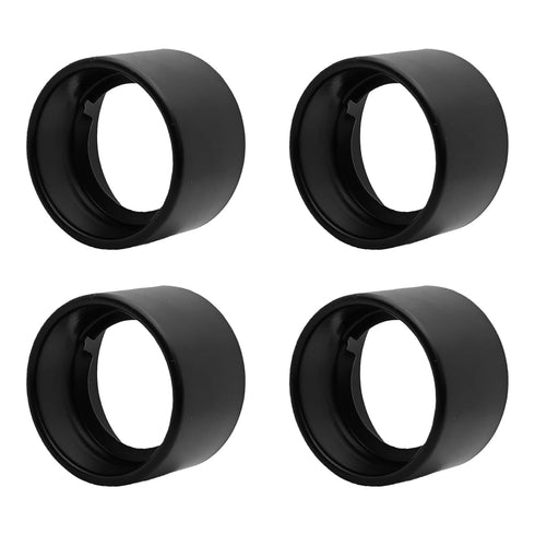Klyeola 4Pcs 55mm*35mm Light Socket Shade Rings, Metal Lamp Shade Collar Rings for