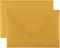 Granhoolm 50 Pack A6 Invitation Envelopes, 4x6 Envelopes for Weddings, Parties, Greeting Cards (Gold)