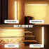 citosisk (Warm-2PCS, 30cm/11.9in) Punch-Free Smart Sensor Magnetic Rechargeable LED Lights,LED Intelligent Human Body