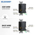 ELEGRP USB Charger Wall Outlet, USB Receptacle with Type A & Type C Ports, 20 Amp Duplex Tamper Resistant, Wall Plate