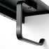 Toilet Paper Holder Wall Mount with Shelf, Bathroom Tissue Holder with Phone Storage, Rustproof Metal Roll Dispenser