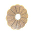 Tiazza 10Pcs Brass Backplate Washers Classical Furniture Decoration Gasket Brass Hardware Accessories (Bronze)