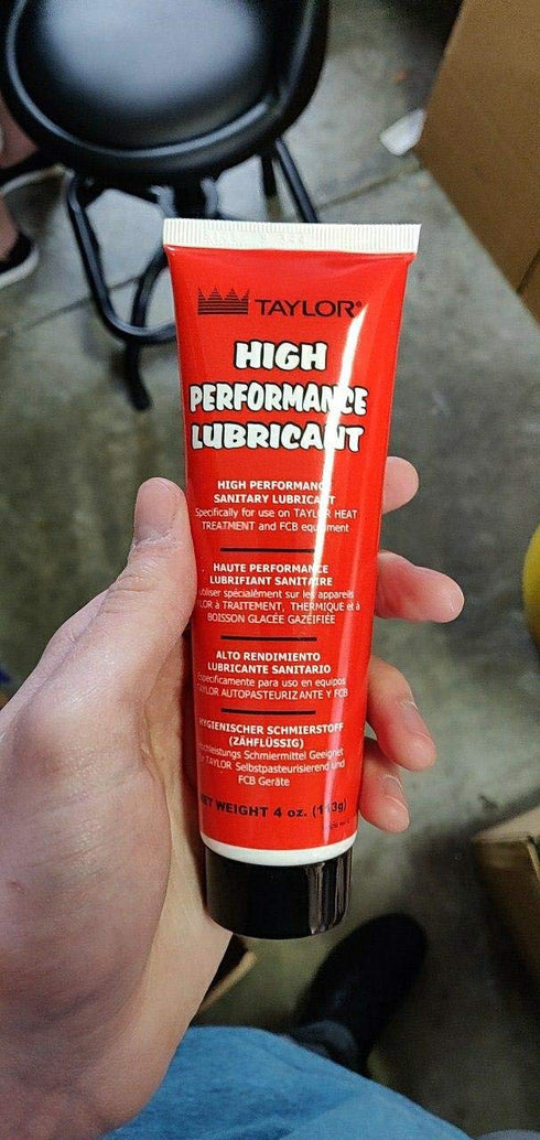 4 oz 048232 266-1004 Taylor High Performance Lubricant, Taylor Red Lube, Soft Serve Lubricant, Tube, Part Number / FMP