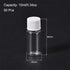 uxcell Plastic Lab Chemical Reagent Bottle, 10ml/0.34oz Wide Mouth Sample Sealing Liquid Storage Container, Transparent 50pcs by uxcell