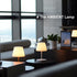 LOTITOL 4000mAh 2700K Dimmable/Portable IP44 (9.6in, Outdoor Table Lamp/Cordless USB Rechargeable / LED/Touch Battery