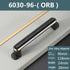 Aoleegatt Handles(6030-96mm-ORB) Black Zinc Alloy Bedside Table Handle, Minimalist Cabinet Pulls for Furniture