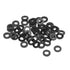 uxcell Nylon Flat Washers 6mm OD 3mm ID 1mm Thickness for Faucet Pipe Water Hose, Pack of 50