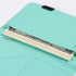 5 CoBak Server Book - Waitress Book Organizer with Zipper Pouch for Restaurant Waitstaff, Large Pockets with Pen