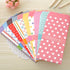 SCStyle 50 Pack Colored Envelopes, 3.35 x 6.89 Inches, 10 Unique Design Cute Coin Invitation Gift Card Postcard