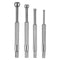 4pcs Small Hole Gauge Set, Telescoping Full Round Spherical Shaped Hardened Bore Gauge