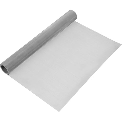 SATINIOR 2 Packs 304 Stainless Steel Woven Wire 120 Mesh Fine Screen Mesh for Vent, Garden, and Filter
