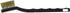 Winco Mini-Scratch Utility Brush, 7-Inch, Brass