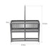 uxcell Microscope Slides Rack 24 Positions Polypropylene Staining Rack Gray for Research Experiments