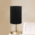 E27 Round Lamp Shade for Table and Floor Lamps, Socket Compatible, Black Decorative Lampshade Cover, Modern Small Size