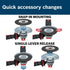 BOSCH MGX0100 2 In. X-LOCK Clip for Mounting Backing Pad on X-LOCK Mount