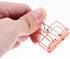 Zerodeko 10Pcs Metal Binder Clips, Medium Paper Clips for Document Organizing, File Clamps for Office School Supplies,