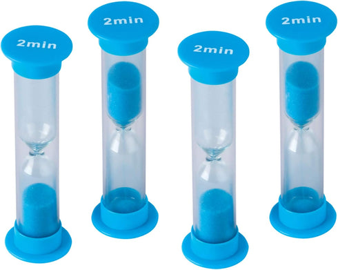 Teacher Created Resources 2 Minute Sand Timer, Small, Blue (20647)