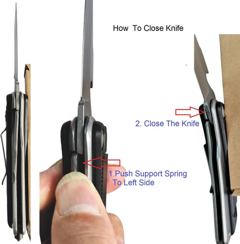 Led Mini Flashlight 6-in-1 Utility Folding Pocket Knife, Multi-Function Emergency Tool for Hiking, Camping