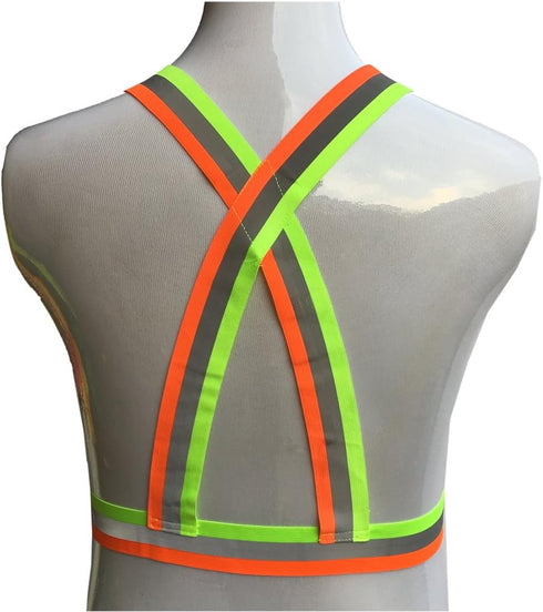 zojo Reflective Vest | Lightweight, Adjustable & Elastic | Safety for Running, Jogging, Cycling