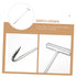 Shape Heavy Duty Manhole Cover Lifter Tool Rust-Resistant Hook for Easy Lifting of Sewer and Garage Doors Versatile Use