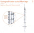 1ml U-100 Syringe with Needle, 31G 1cc 5/16-Inch (8mm), Individually Wrapped, Pack of 50