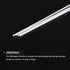 MECCANIXITY ABS Plastic Rod Round Solid Bar 2 mm x 250 mm for DIY Model Material, Pack of 15 Pcs for Architectural Model