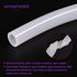 DMiotech 3/4" ID 1" OD 3.3 Feet Silicone Tube, Translucent Industrial Tubing for Water Air Pump