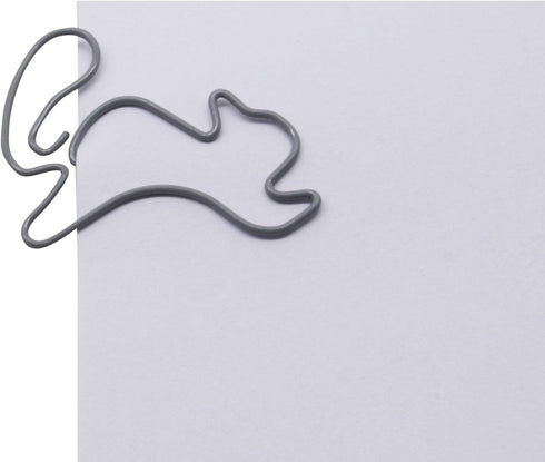 Squirrel Shaped Paper Clips, 100 Count, Great for Collectors or Office Gift, Comes in Round Tin