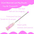 100Pack-18ga 1.5inch Dispensing Blunt Needles, Individual Package of Injection Syringe Accessories for Refilling