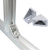 24 Sets 2020 Aluminum Extrusion Profile Connector, 24pcs Corner Brackets with 48pcs T-Nuts and Screws for Slot 6mm