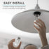LUXRITE A15 LED Bulb, 40W Equivalent, 7W, 4000K Cool White, 600 Lumens, Dimmable E26 Medium Base, 6 Pack