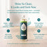 16 oz) Puracy Wood Floor Cleaner Concentrate - pH Neutral Plant-Powered Hardwood All Purpose Cleaner - Residue-Free