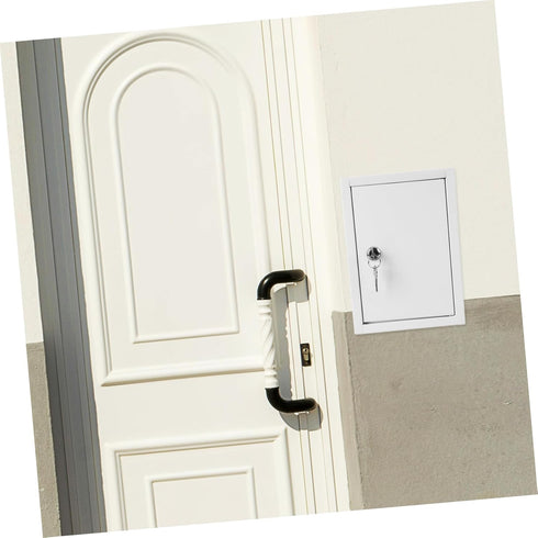 Mailbox PRETYZOOM Locking Milk Storage Container Wall-Mounted Box for Home Office
