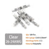 100 Pcs Solder Seal Wire Connectors, 26-24 AWG Heat Shrink Solder Connectors, Marine Grade Waterproof Butt electrical Wiring terminals for Automotive Boat Truck
