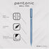 Pentonic Ballpoint Pens, 10 Count, Frosted Pale Blue Barrel with Blue Ink, 0.7 mm Fine Point, Smooth Writing For Journaling & Note Taking (PEN13085) by Pentonic