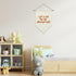 SHIEL-EVEN Let's Go On an Adventure Wall Decor, Kids Playroom Poster Banner for Boys Girls, Toddler Canvas Wall Art