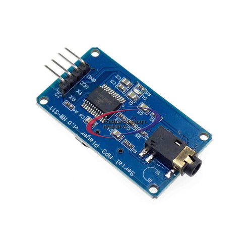 Reland Sung YX5300 MP3 MP3/WAV 3.2-5.2V UART TTL Serial Control Music Player Module Support Micro SD/SDHC Card
