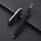 Hongdian 517D Matte Black Fountain Pen, Fine Point, Warrior Series with Converter and Metal Case