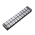 uxcell Dual Rows 10 Positions 600V 45A Cable Barrier Block Terminal Strip TB-4510L